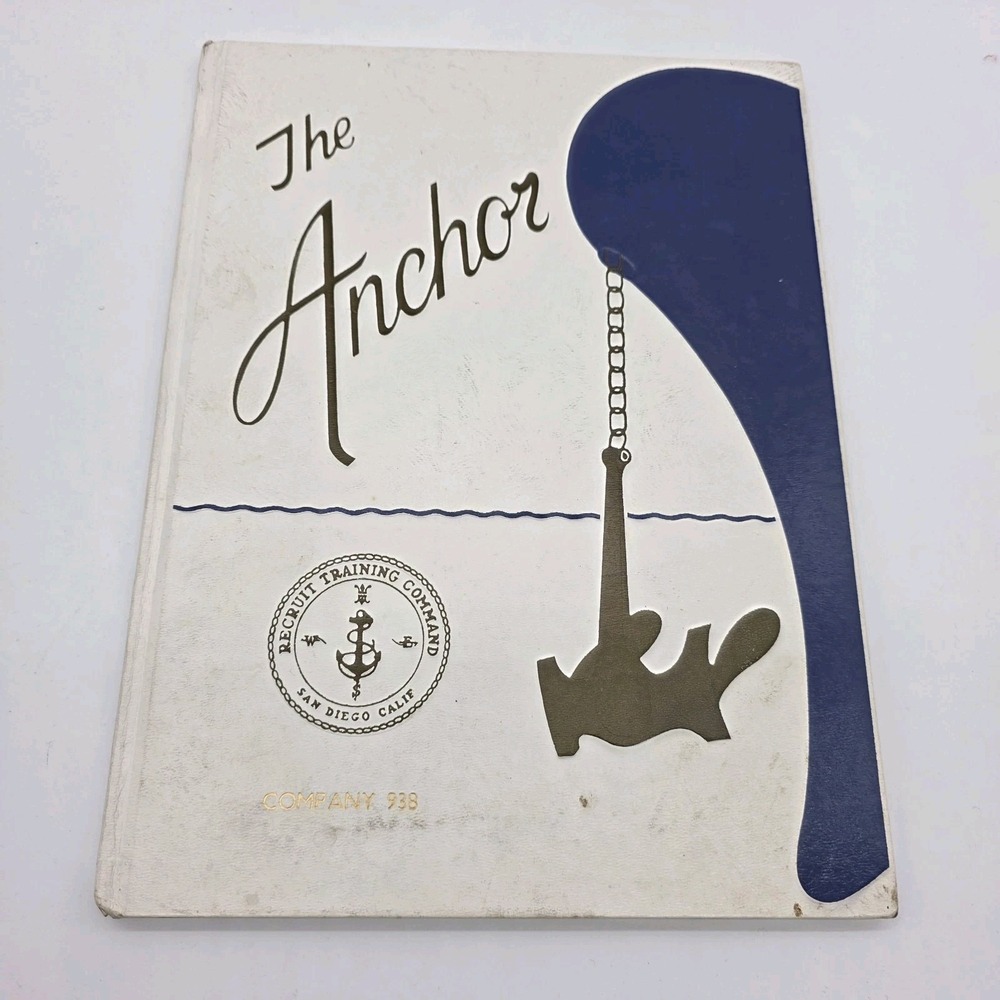 The‎ Anchor United States Naval Training Center Yearbook Company 938 70s Or 80s
